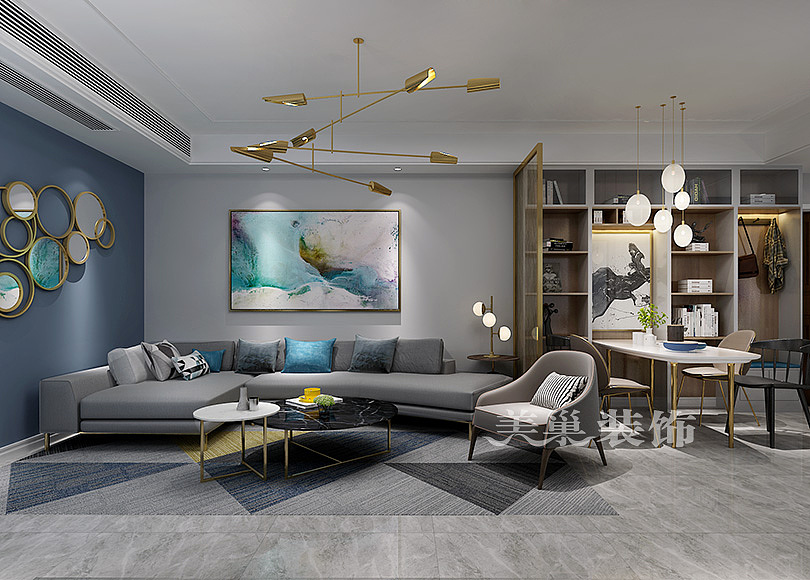 客厅沙发背景墙