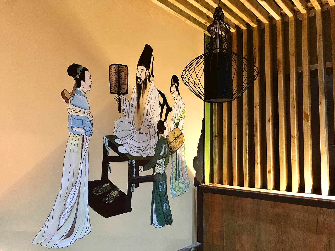 酒馆|插画|新锐潮流插画|壁尚手绘贵州墙绘 - 原创作品 - 站酷 (zcool