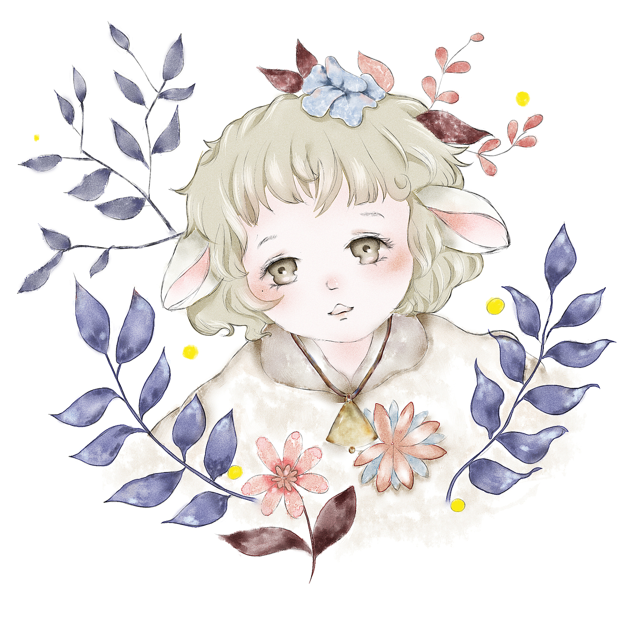 【拟人】 小绵羊