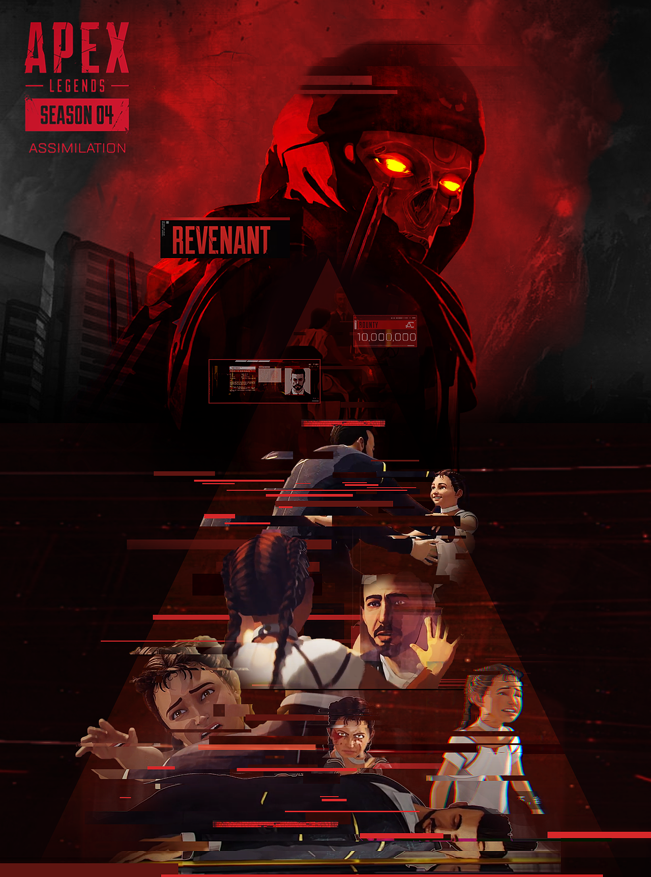 Apex 赛季4（图ZMjIxMzUwNzQ0） - 海报 - 站酷设计师阿泽ZAFUN原创素材 - 站酷ZCOOL