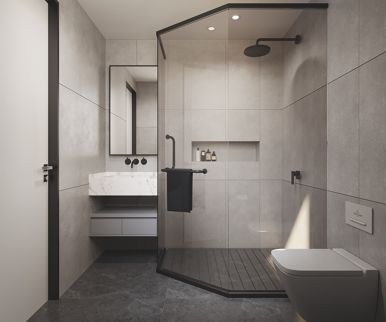 精装房案列_现代简约（图ZMjkzOTUxNzky） - 家装设计 - 站酷设计师空间表现师_Alan原创素材 - 站酷ZCOOL