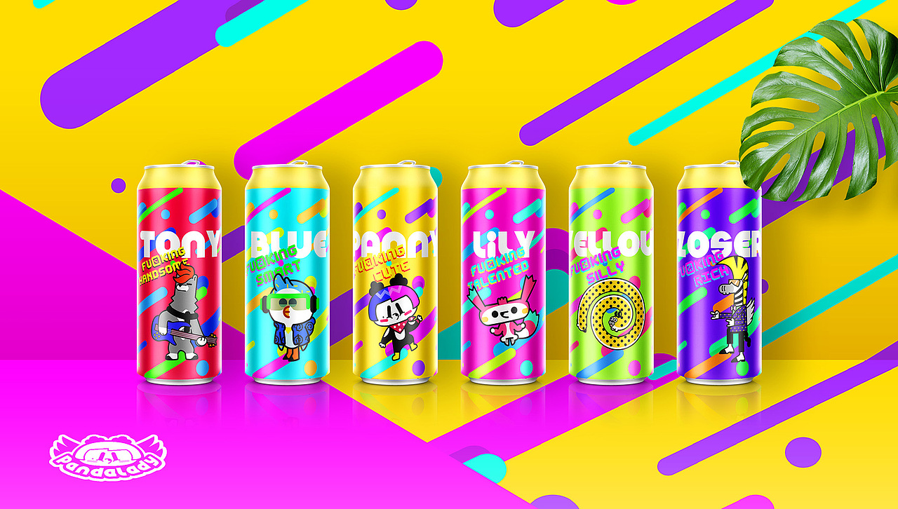 熊猫女孩原创动漫周边产品杯子