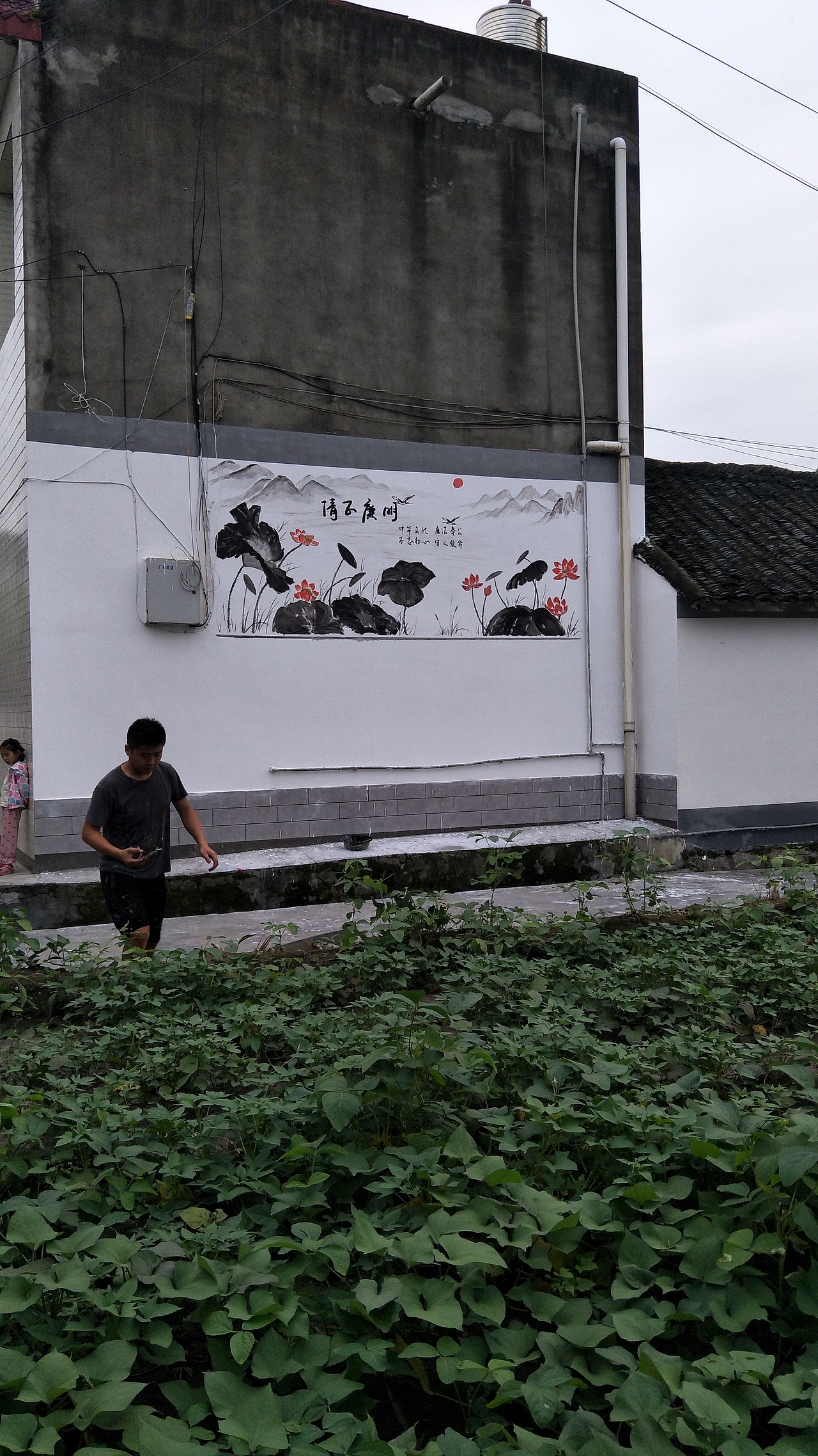 新农村墙绘，乡村文化墙，社区墙绘，农村墙绘，文化墙（图ZMjQyNzcxMzU2） - 新锐潮流插画 - 站酷设计师墙绘壁画原创素材 - 站酷ZCOOL