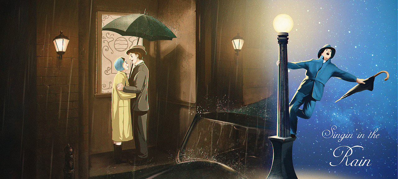 Singin´ in the Rain（图ZMTAwOTA2OTI0） - 创作习作 - 站酷设计师超超超人人人原创素材 - 站酷ZCOOL