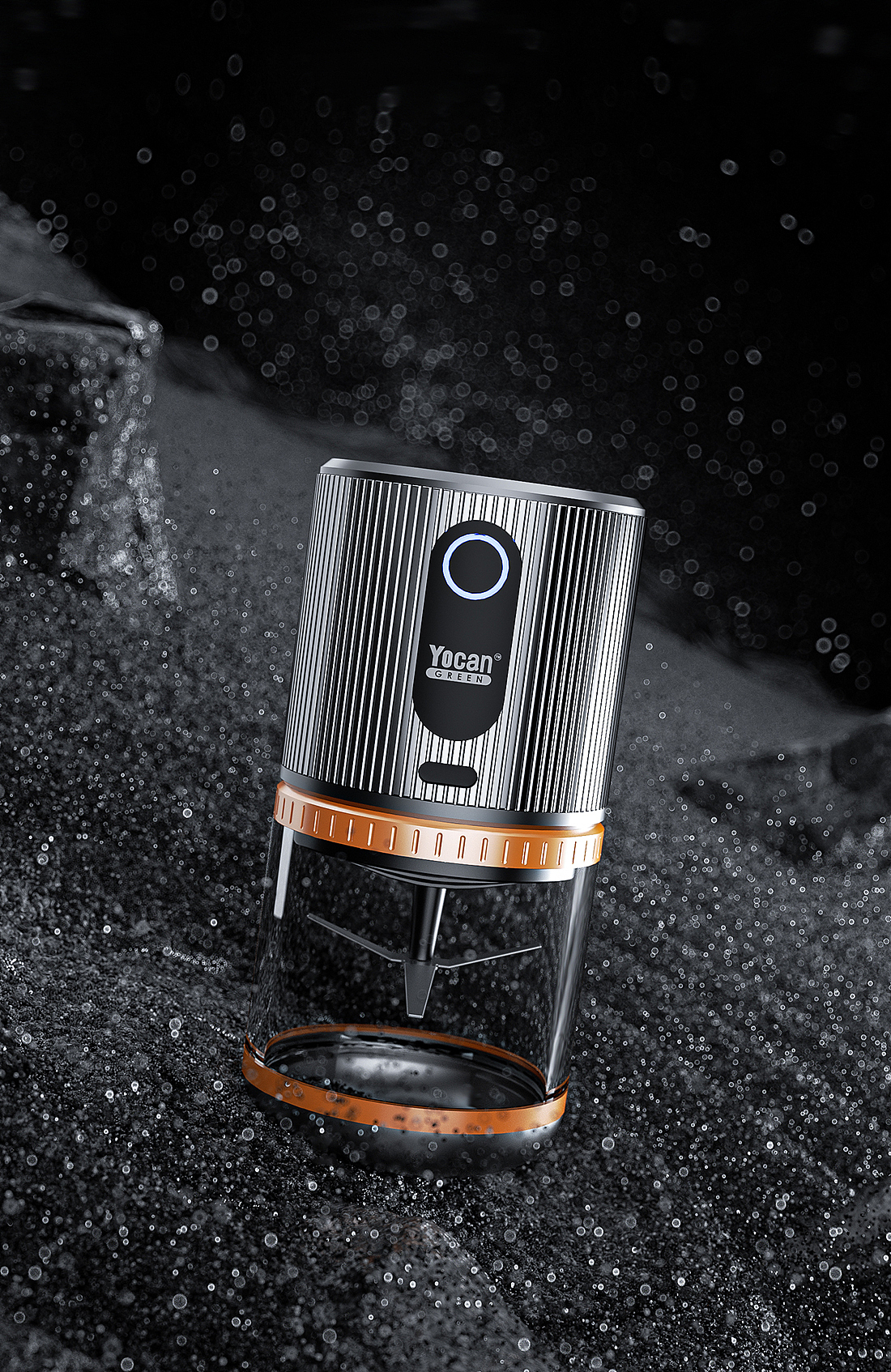 电动研磨器-产品渲染