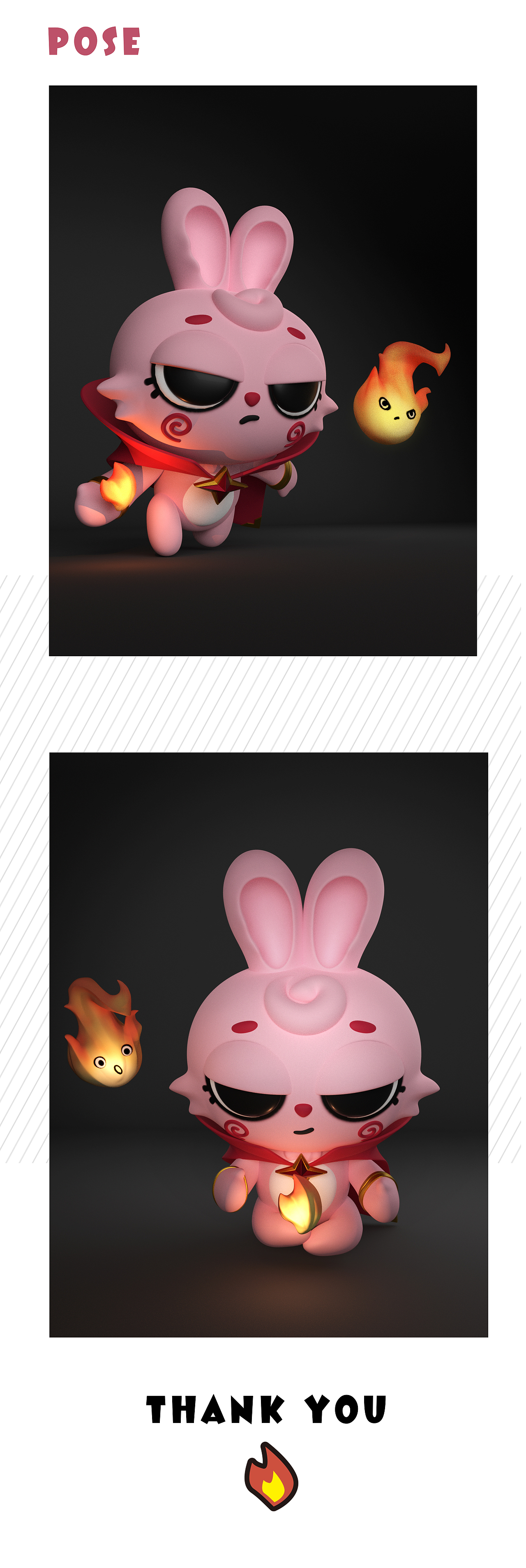 Fire rabbit 火花兔（图ZMjE2NjA3MTY4） - 人物/生物 - 站酷设计师九星Star原创素材 - 站酷ZCOOL