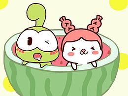 「夏日·最凉爽」4399 IP衍生插画习作