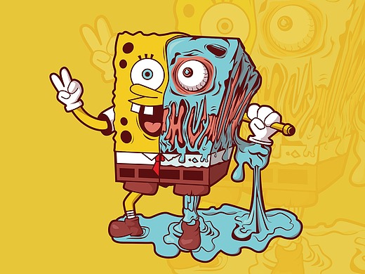 丧尸版海绵宝宝