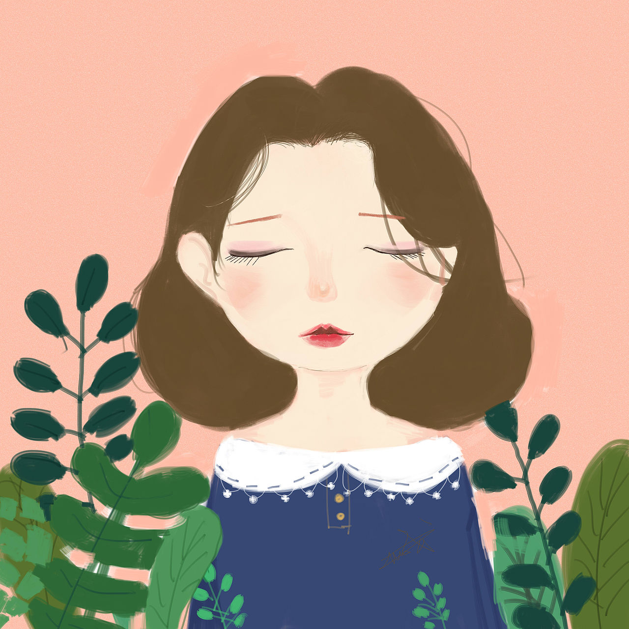 冥想（图ZODc2NzMwMzI=） - 创作习作 - 站酷设计师IMsuperVC原创素材 - 站酷ZCOOL