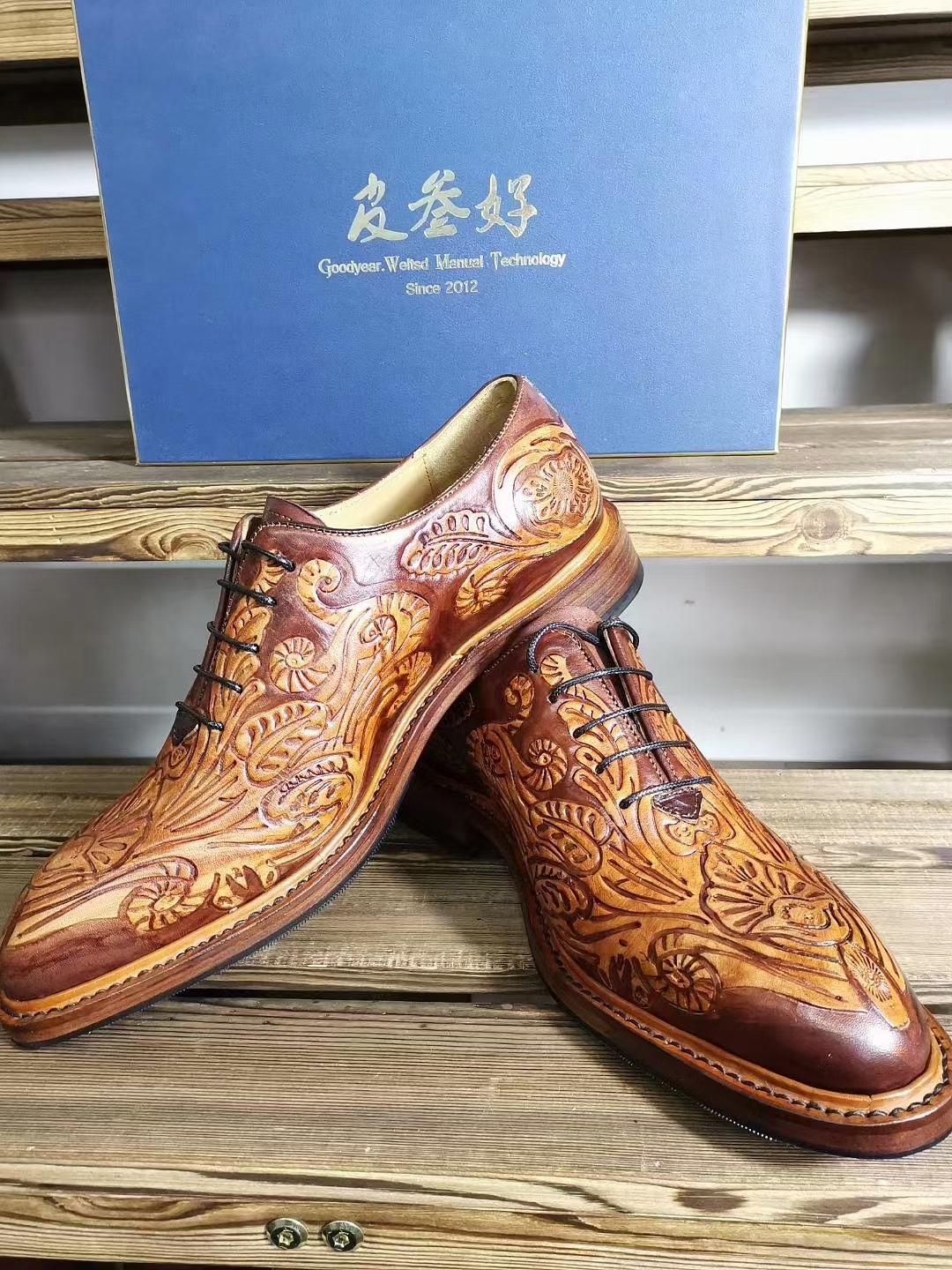 手工鞋培训学员固特异工艺技术制作