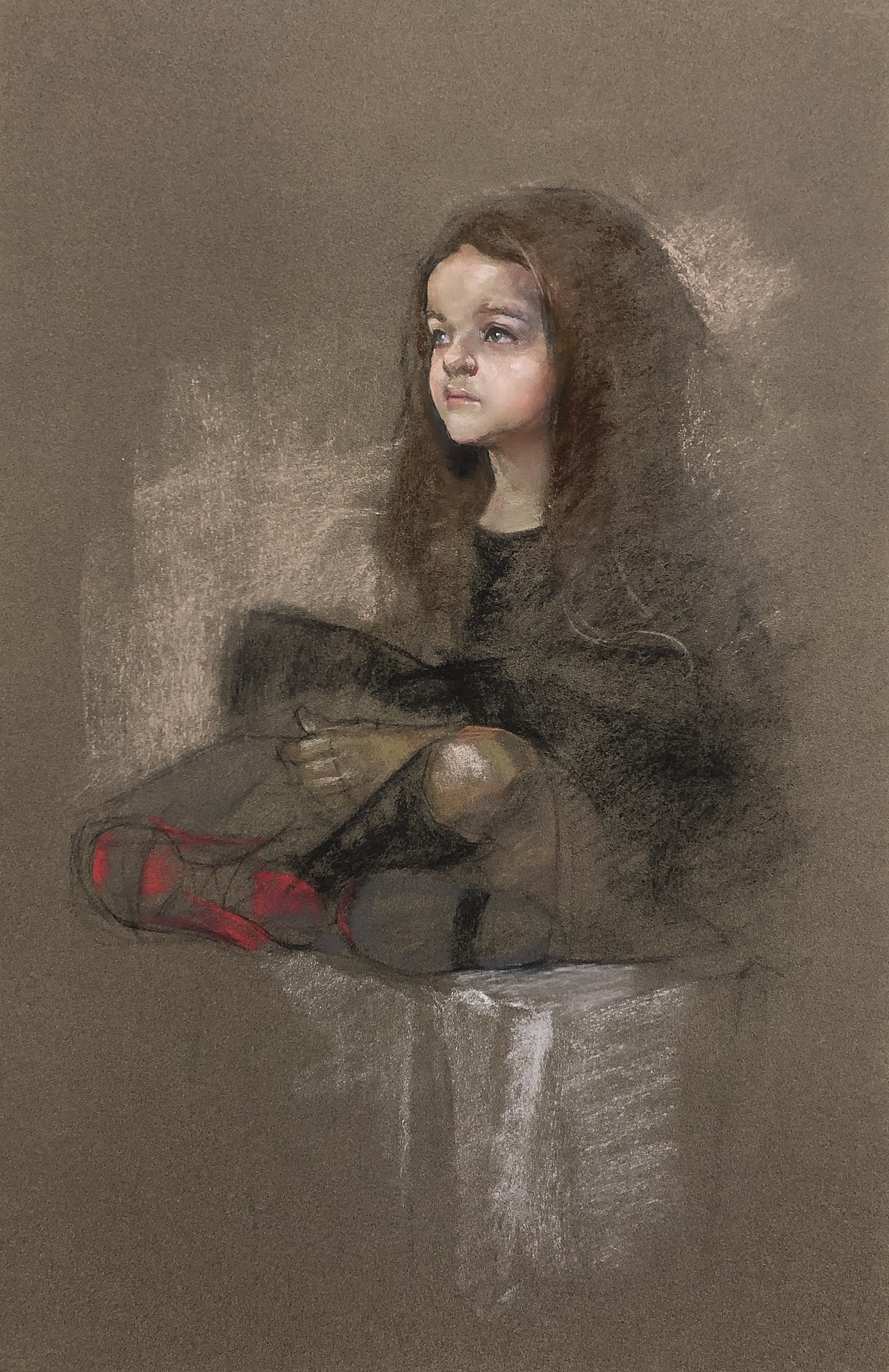 《色粉人物》（图ZMTQzNTI4ODMy） - 绘画 - 站酷设计师何石磊Leo原创素材 - 站酷ZCOOL