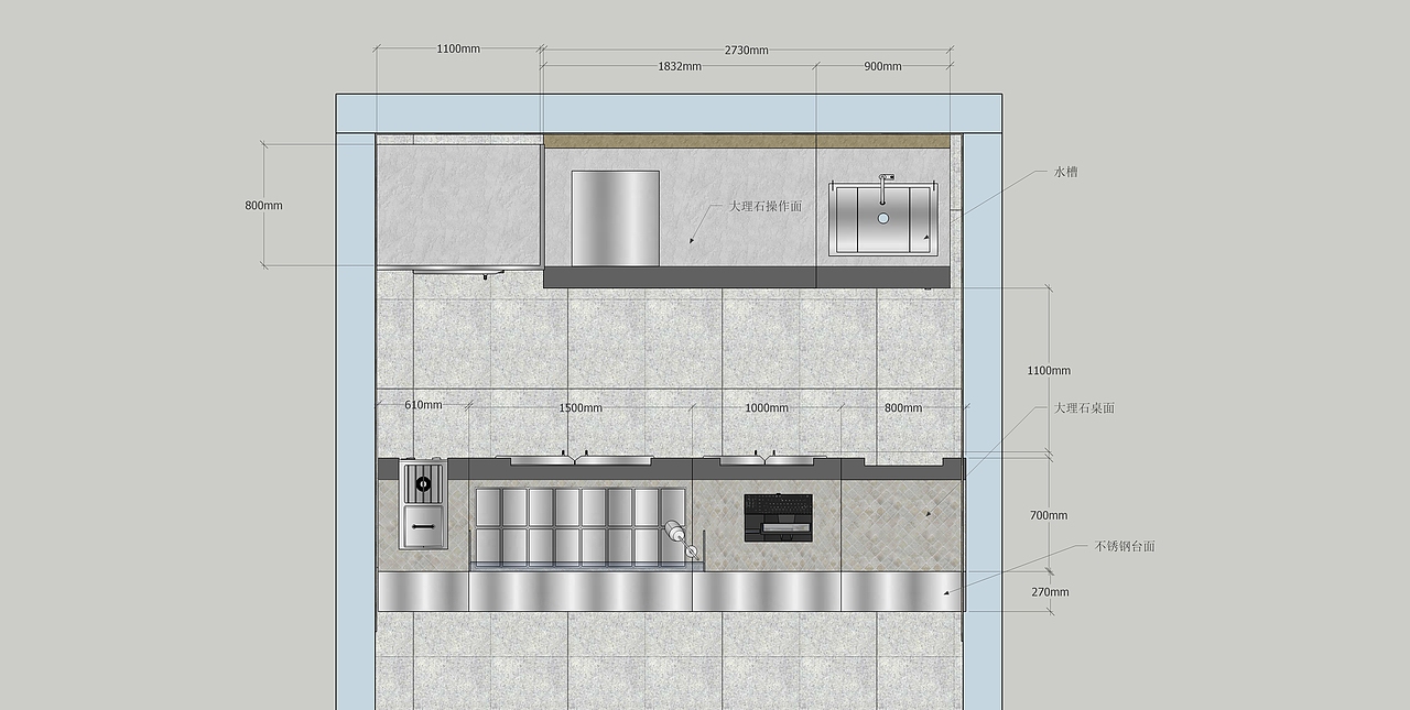 甜品小当铺吧台 设计图（图ZNzEwNTc3NDA=） - 建筑/空间 - 站酷设计师心凌糖罐子原创素材 - 站酷ZCOOL
