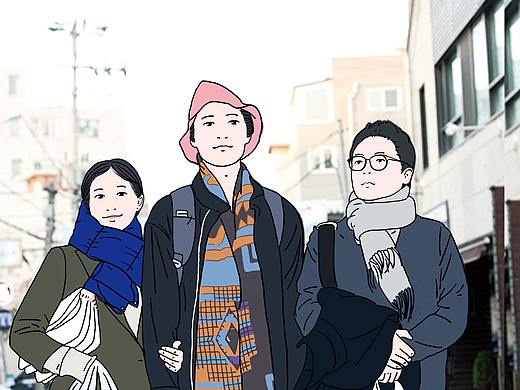 画画~