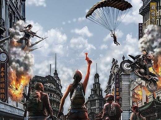 穿越之旅-激战民国上海外滩海报