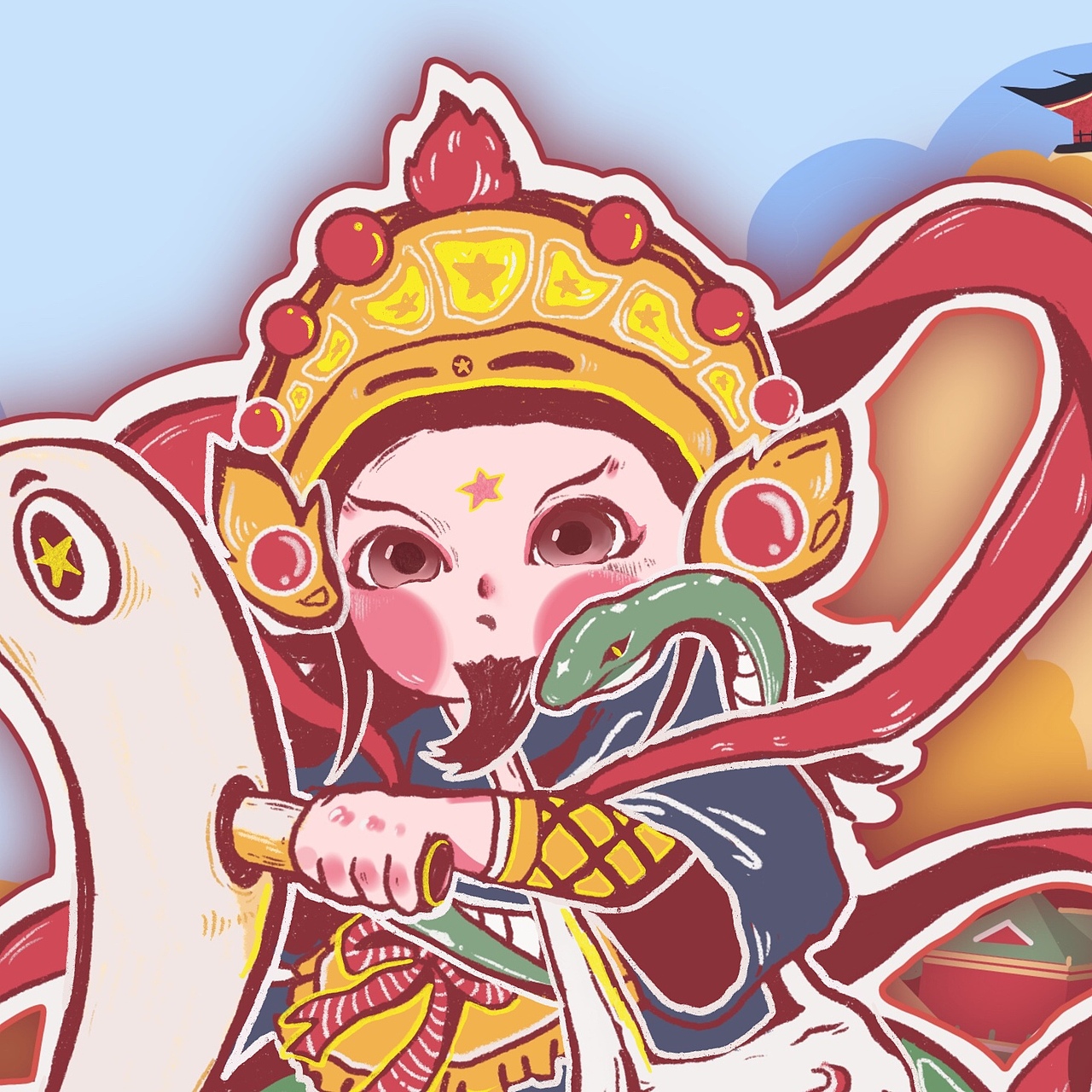 潮創(chuàng)武當文創(chuàng)設計（圖ZMjc4MjczMjQ4） - 海報 - 站酷設計師殺死一只7原創(chuàng)素材 - 站酷ZCOOL