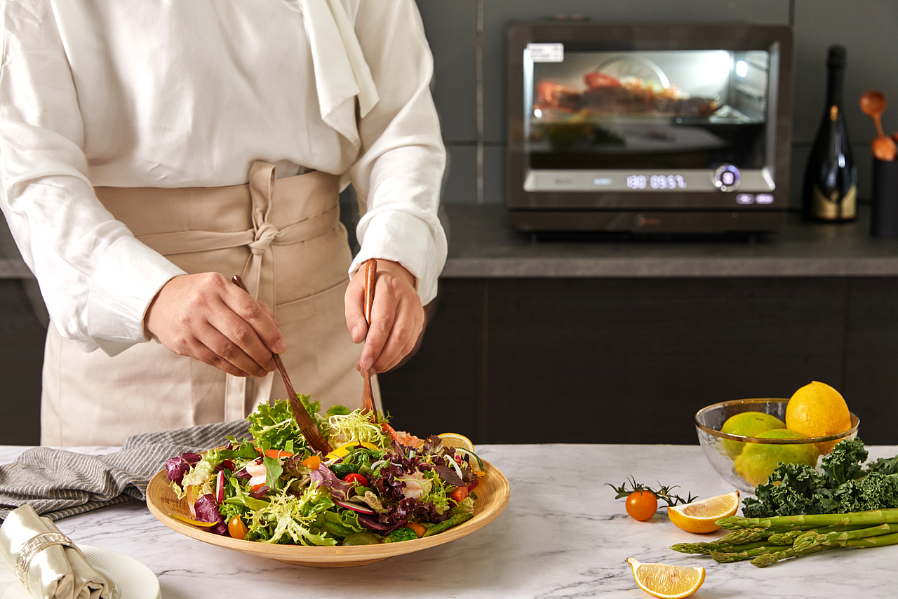 美食拍摄 | 美的S5蒸烤一体箱