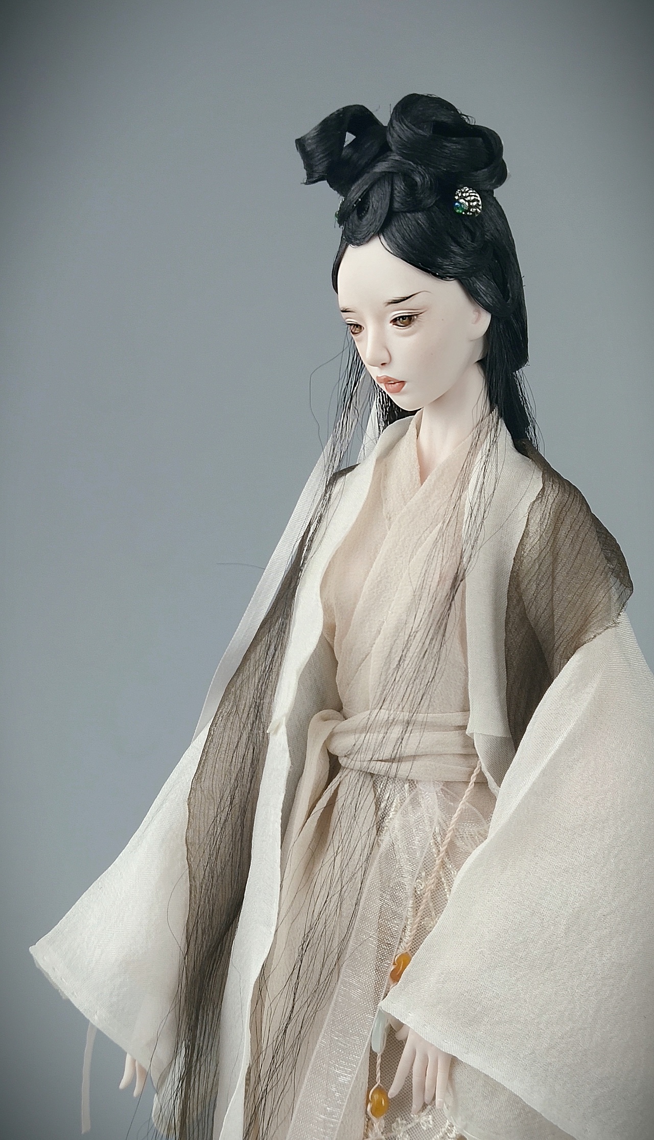 陶瓷bjd43厘米陶瓷娃娃聊斋系列画皮