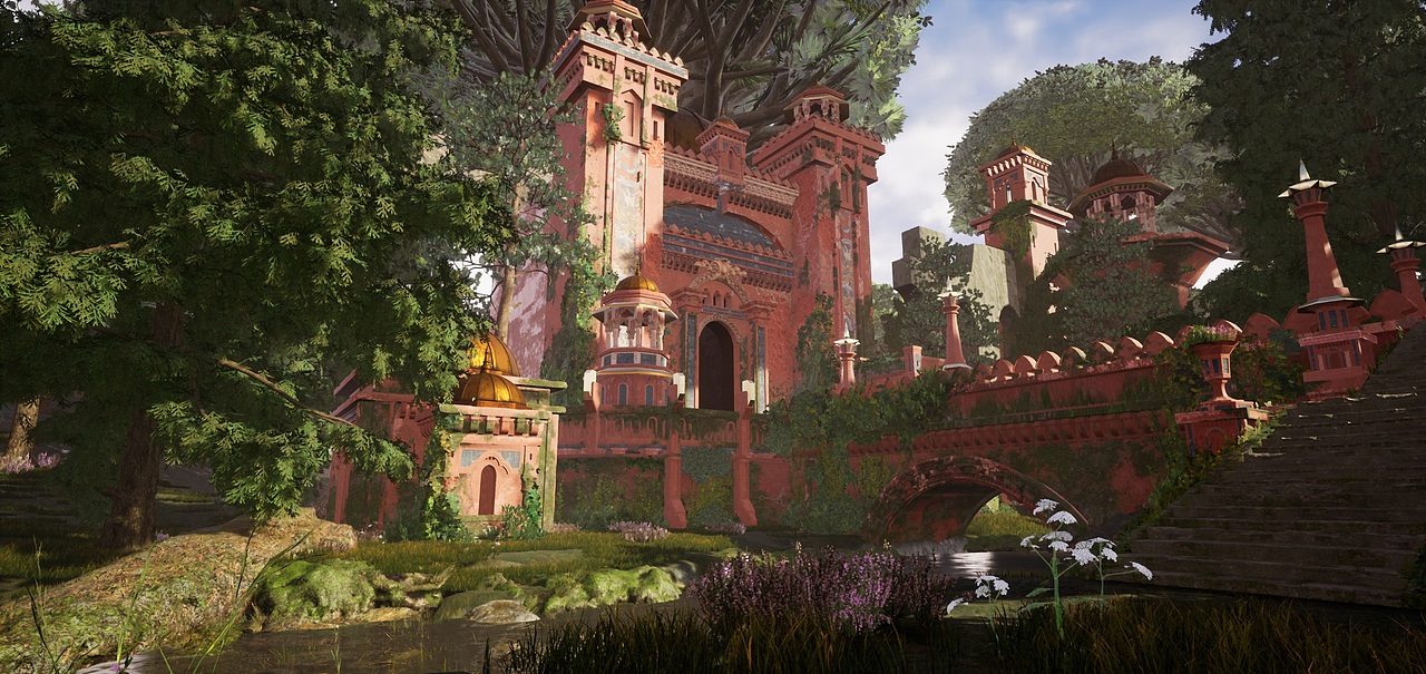 UE4_森林废墟（图ZMjUxMjk3MDM2） - 场景 - 站酷设计师white白纸原创素材 - 站酷ZCOOL