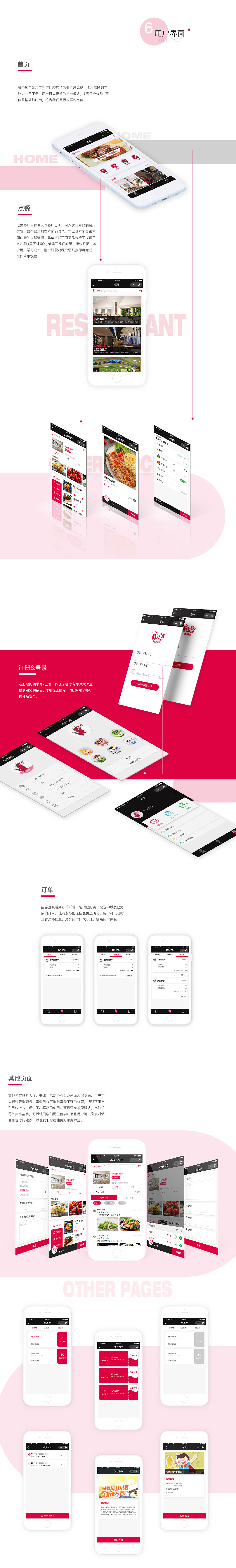 一款校园餐厅的小程序（图ZMTMxNDQzMjc2） - 软件界面 - 站酷设计师2020狮子歌歌原创素材 - 站酷ZCOOL