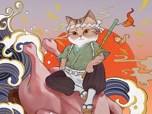 猫粮-奶思猫粮包装设计及详情页设计