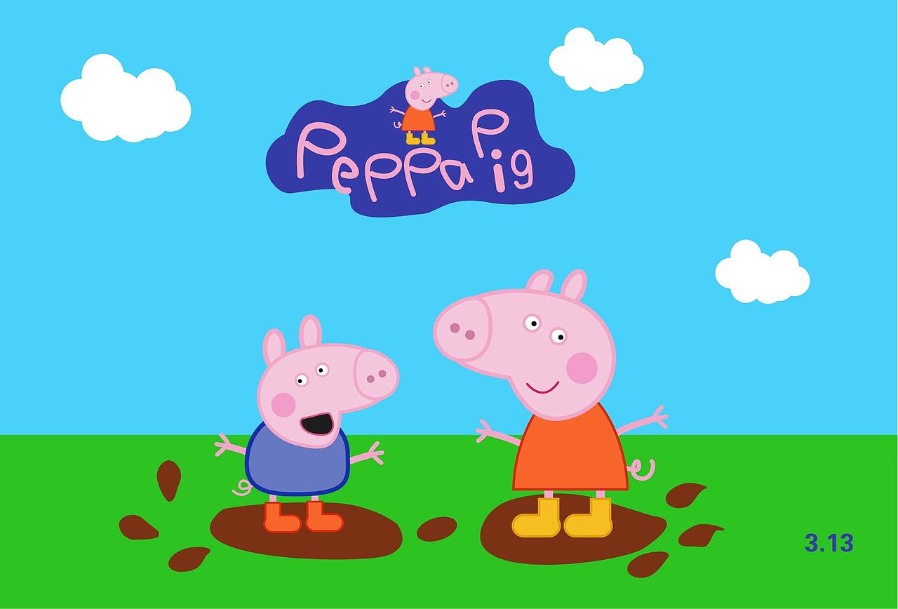 小豬佩奇（圖ZMTQ5NDU2OTY4） - 創(chuàng)作習(xí)作 - 站酷設(shè)計(jì)師罐裝啤酒可樂原創(chuàng)素材 - 站酷ZCOOL