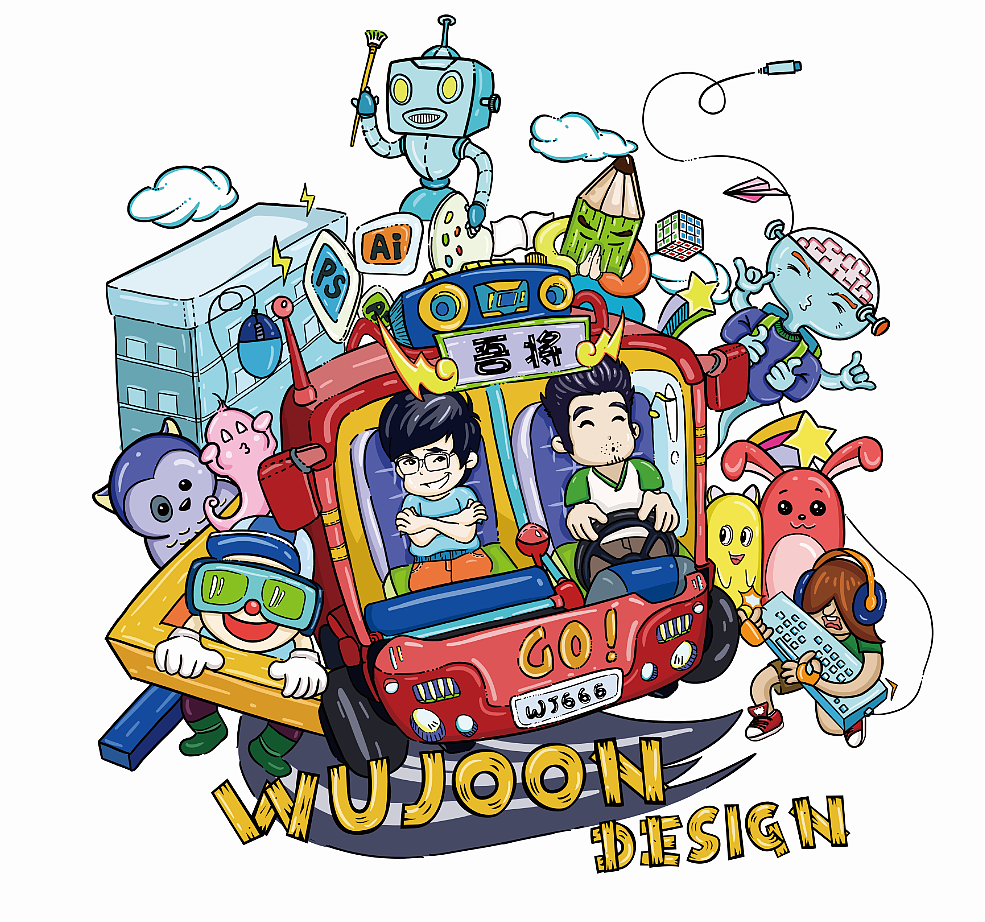 T恤涂鸦（图ZNzg4MDQ1NTI=） - 新锐潮流插画 - 站酷设计师小莎茼学原创素材 - 站酷ZCOOL