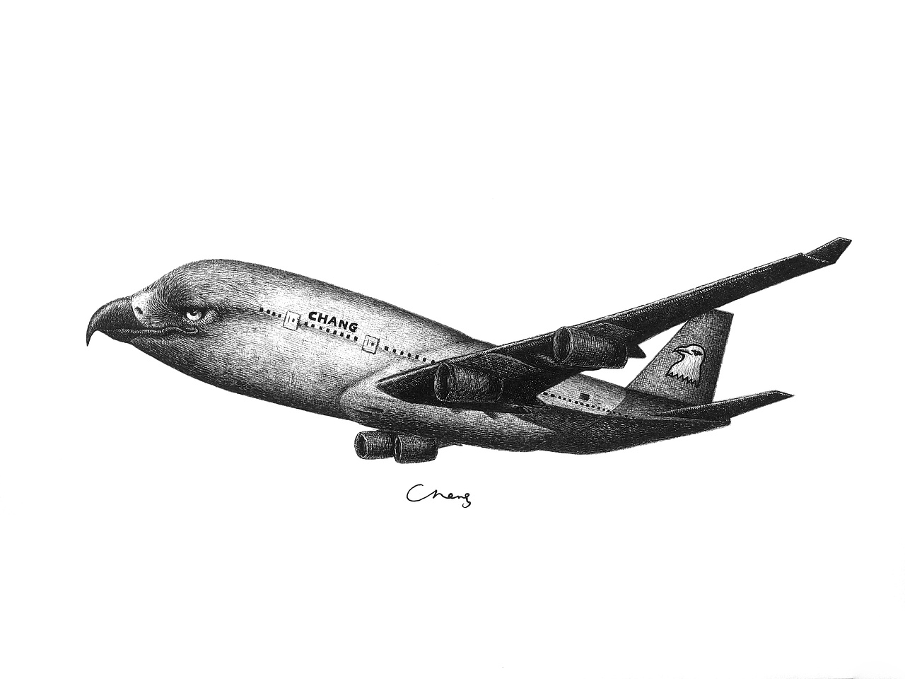 原创《动物钢笔插画系列》