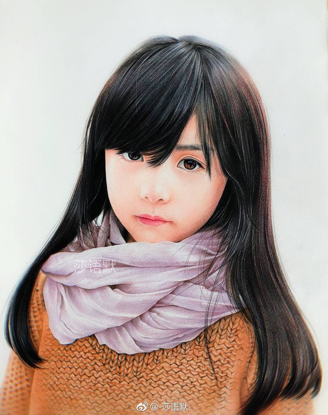 彩铅明星人物画合辑