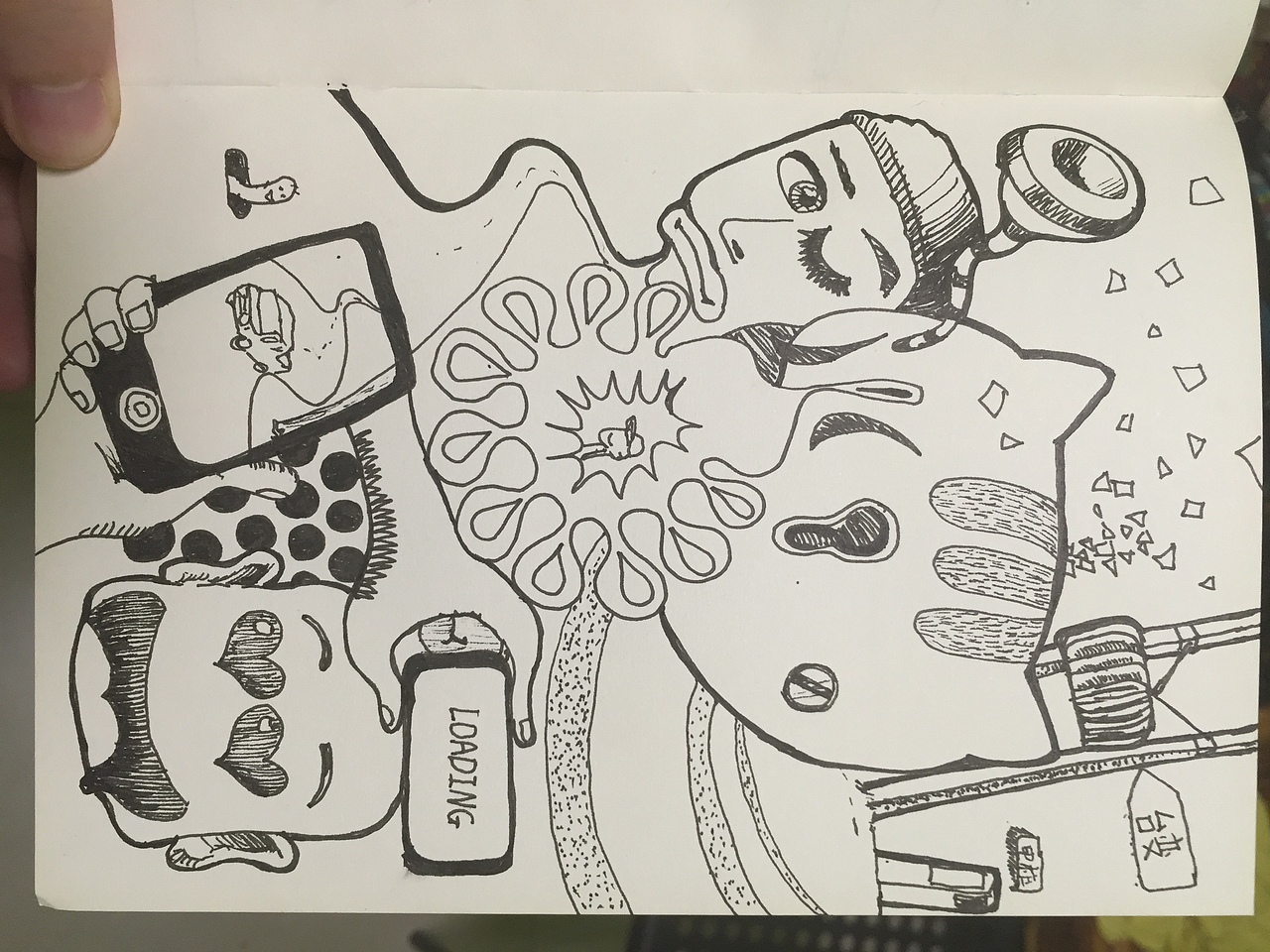 有含义的画（图ZNTQ1NDY0OTI=） - 新锐潮流插画 - 站酷设计师cooperfinger原创素材 - 站酷ZCOOL