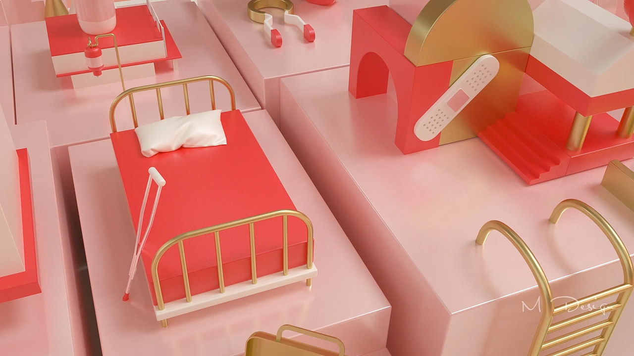 c4d小清新创意动画（图ZMTczMTQ5NDk2） - 动画/影视 - 站酷设计师Ding009原创素材 - 站酷ZCOOL