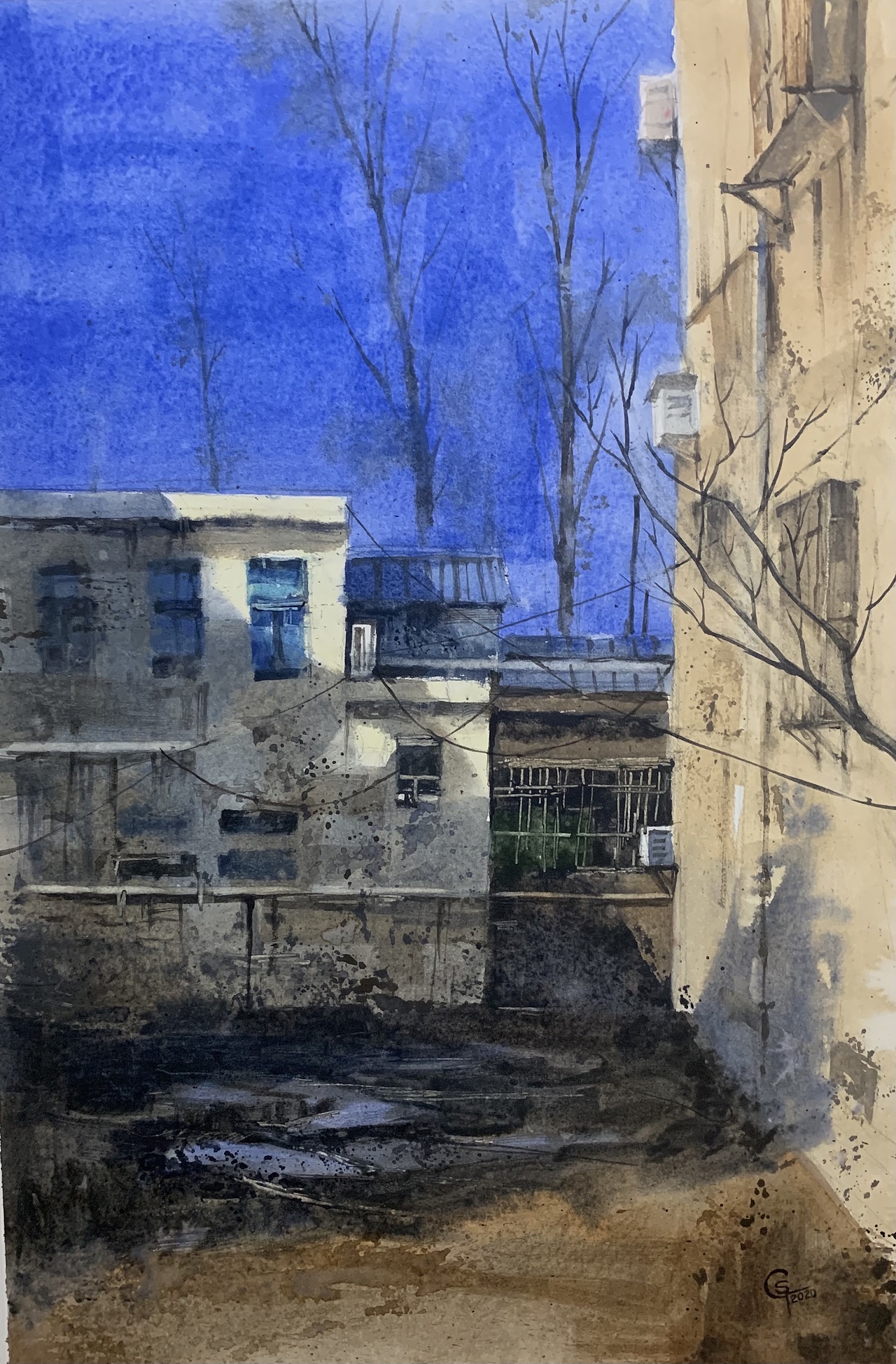 2020年高嵩水彩|纯艺术|绘画|高嵩不是高松_原创作品-站酷zcool