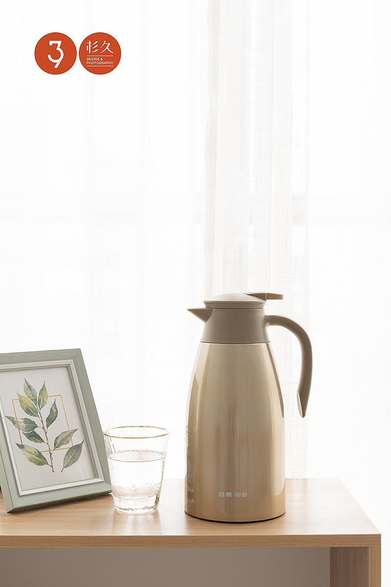 产品拍摄 | 雄泰不锈钢保温壶