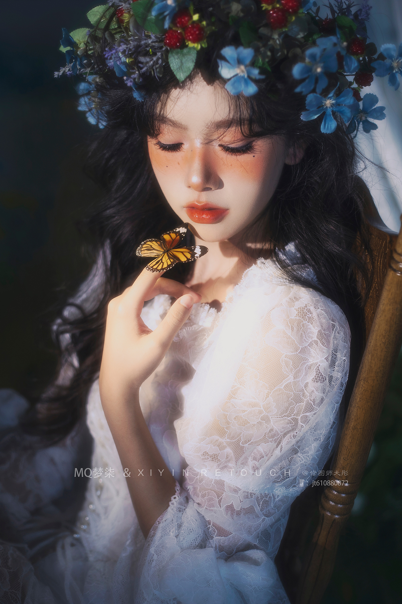 少女写真修图