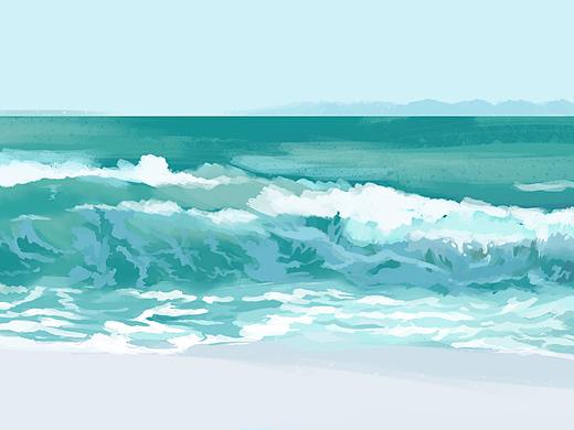 啊，海浪！