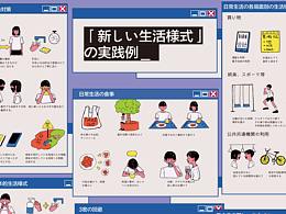 「新しい生活様式」海报设计