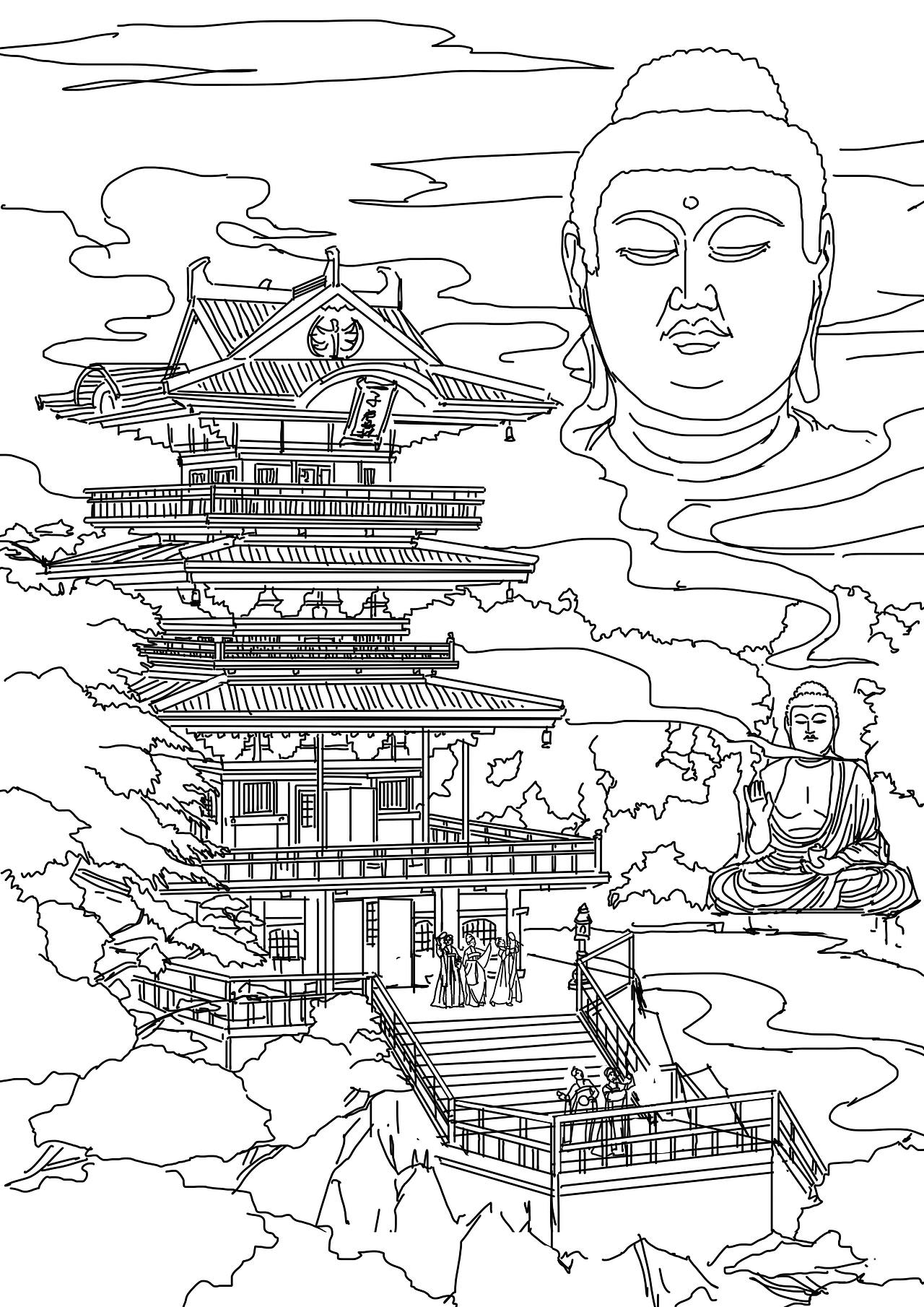《参商·子虚楼》（图ZMjc0MTU5OTg0） - 概念设定 - 站酷设计师mmzvp原创素材 - 站酷ZCOOL