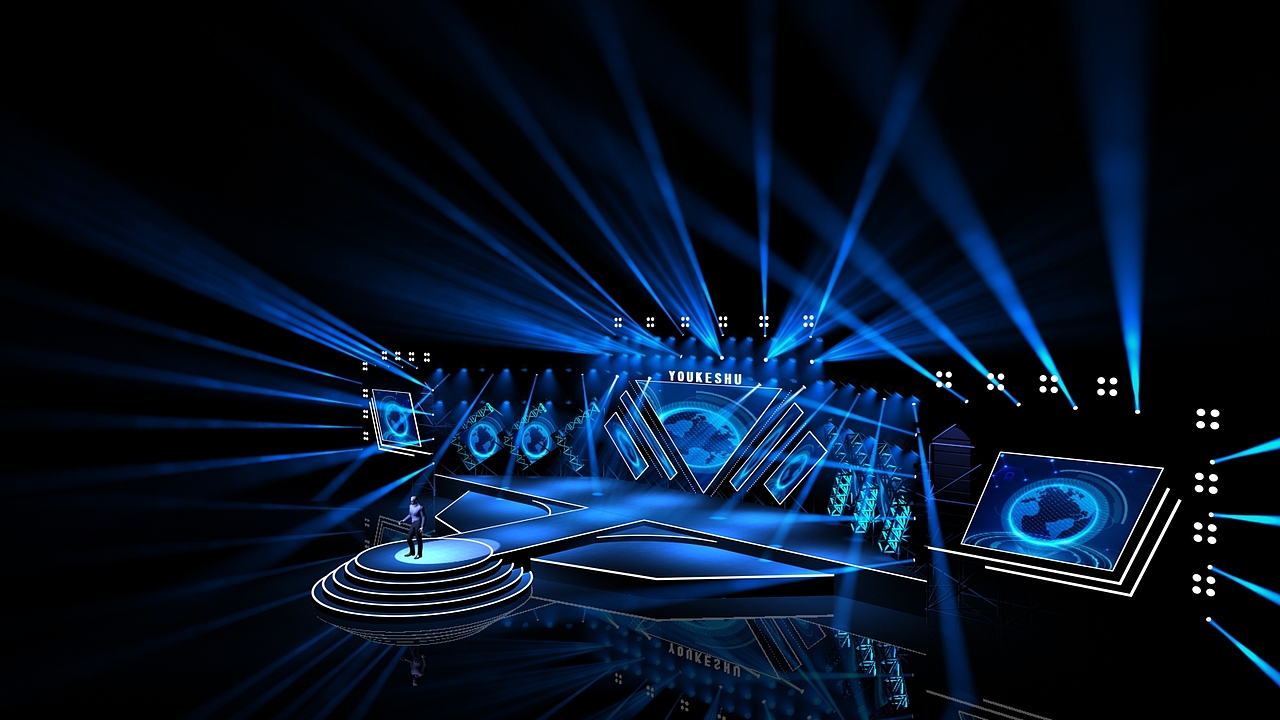 2019年会舞美舞台设计图