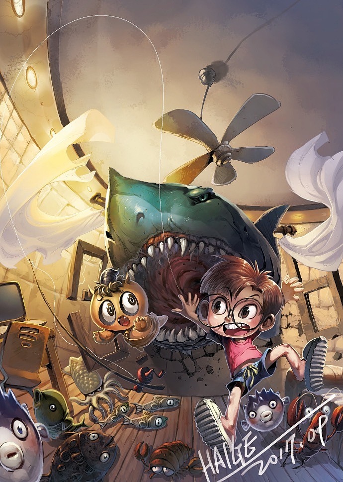 探险封面（图ZOTU4NTg3MjQ=） - 商业插画 - 站酷设计师海哥插画原创素材 - 站酷ZCOOL