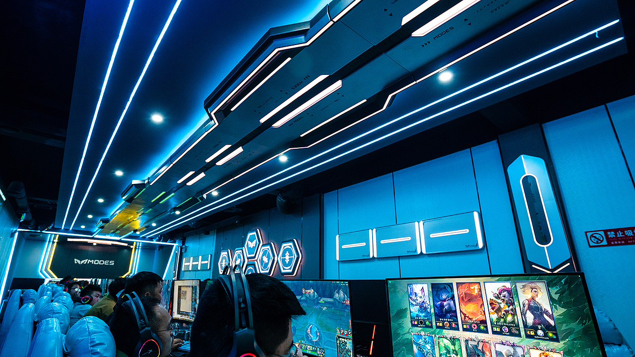 电竞网咖模块定制设计——成都馆