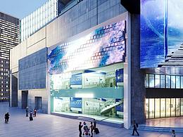 cad led屏幕户外显示屏 结构草图