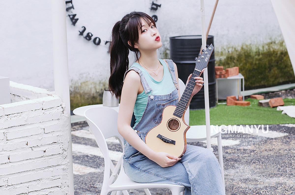 尤克里里美女摄影|摄影|人像摄影|文羽 - 原创作品 - 站酷 (zcool)