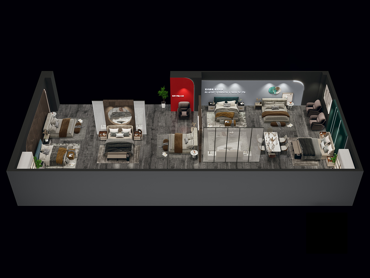 展厅设计（图ZMjc5OTAyMzQ4） - 展陈设计 - 站酷设计师软糯糯拉拉星人原创素材 - 站酷ZCOOL