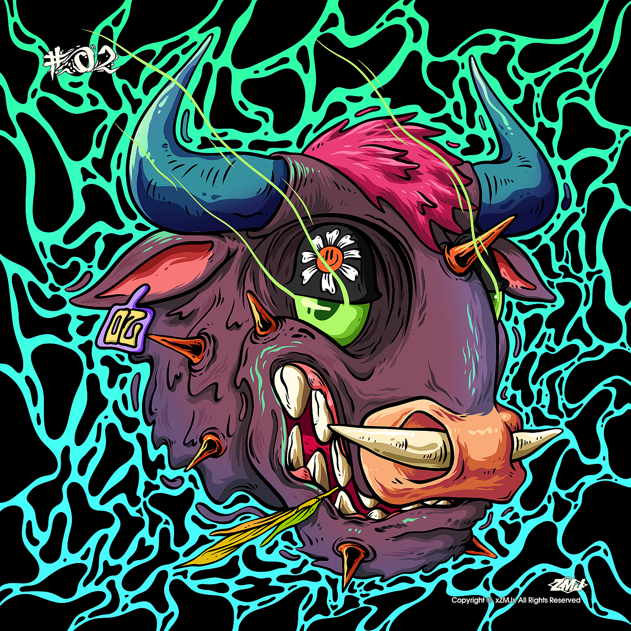 >肖首（图ZMzMwNzQyMjQw） - 新锐潮流插画 - 站酷设计师x芝麻匠x原创素材 - 站酷ZCOOL