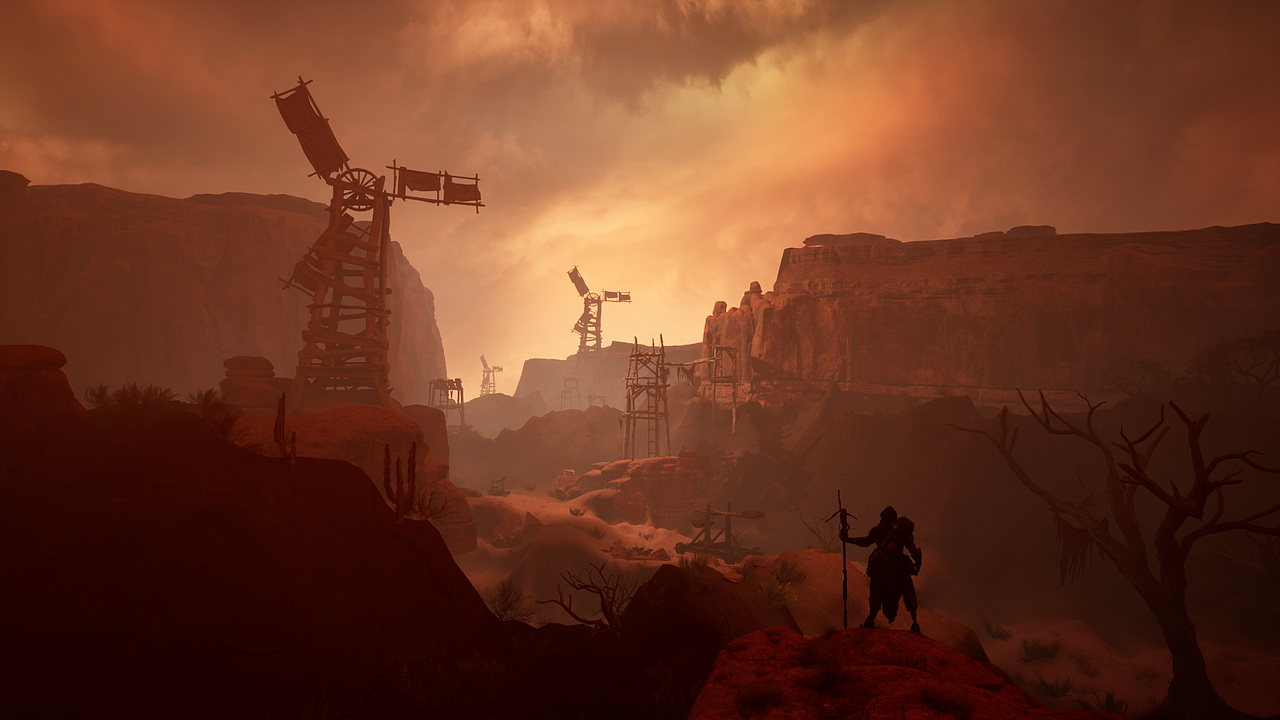 【UE5】荒漠部落