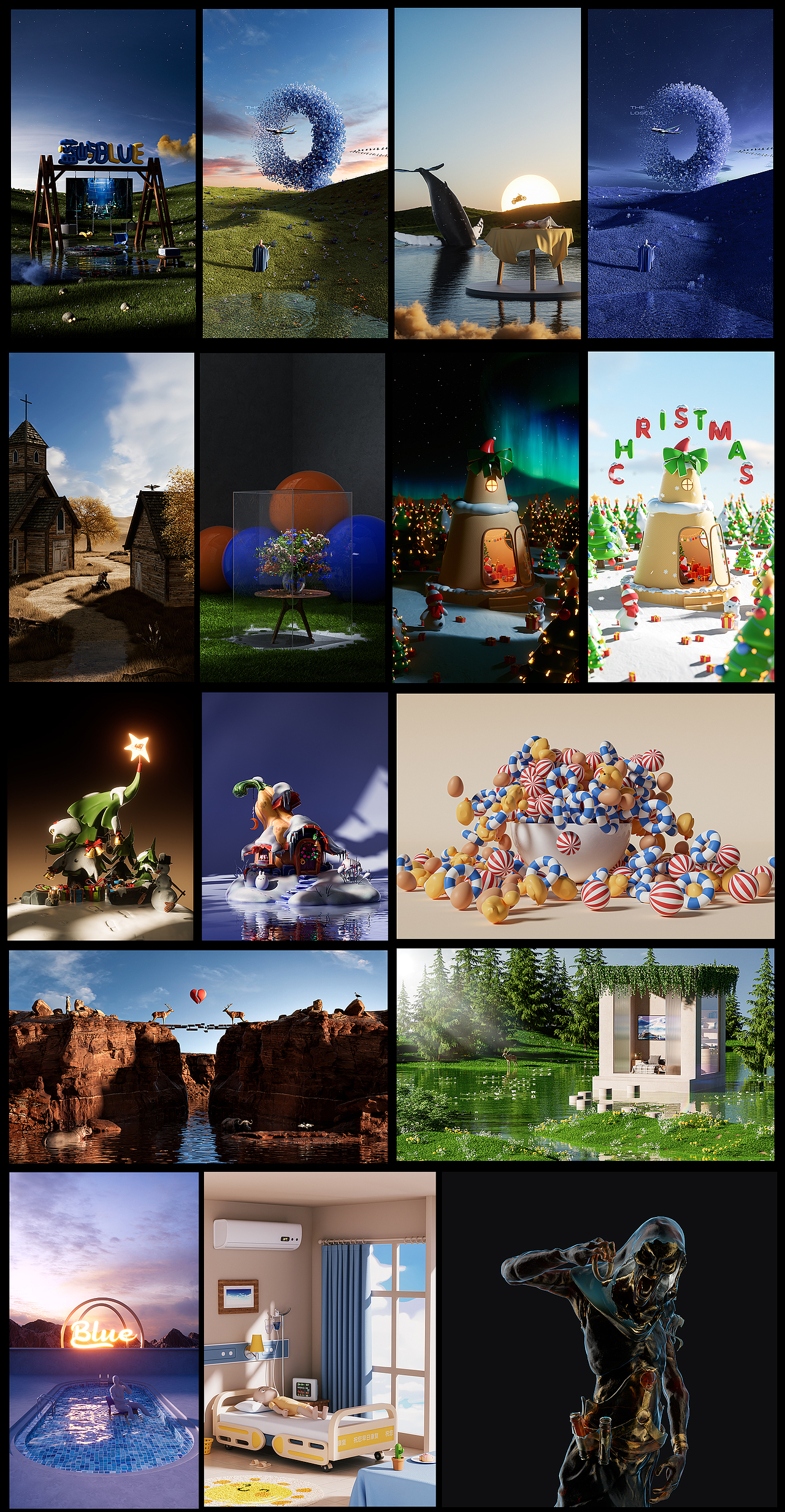 近期三维渲染展示合集