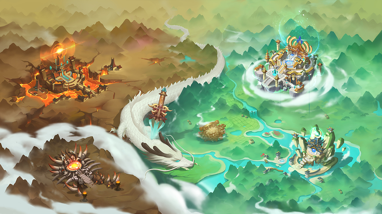 百里剑壑（图ZMzA3MDAwNDg4） - 游戏原画 - 站酷设计师刘三叨原创素材 - 站酷ZCOOL