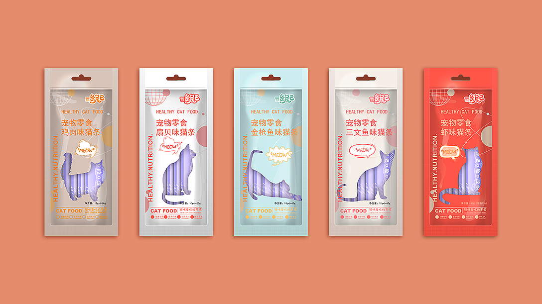 宠物零食 猫条包装