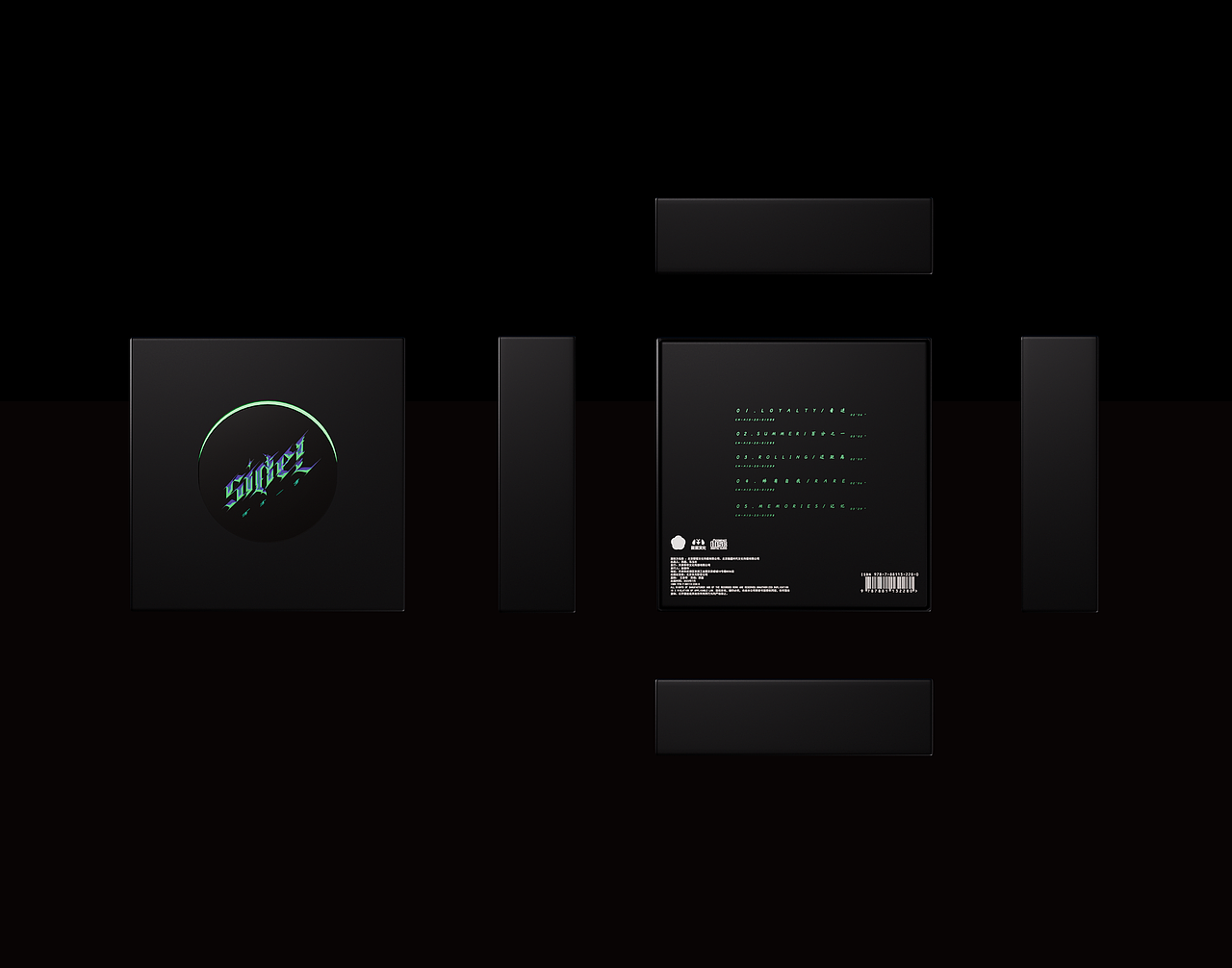 罗一舟《SIDE L》| 专辑设计（图ZMzYxNTgwODQ0） - 包装 - 站酷设计师无相视觉设计原创素材 - 站酷ZCOOL