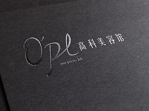 高科美容LOGO设计/名片设计/VI设计