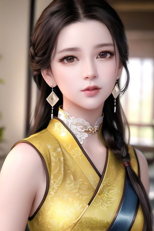 国风游戏女主头像设计